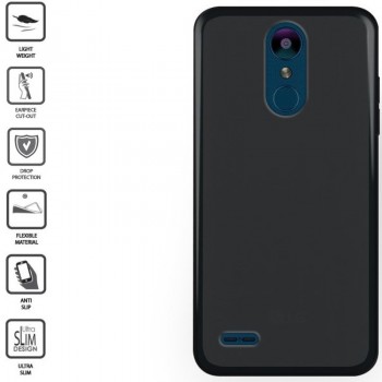 Silikoninis juodas 0.6 mm. dėklas (K9 2018)